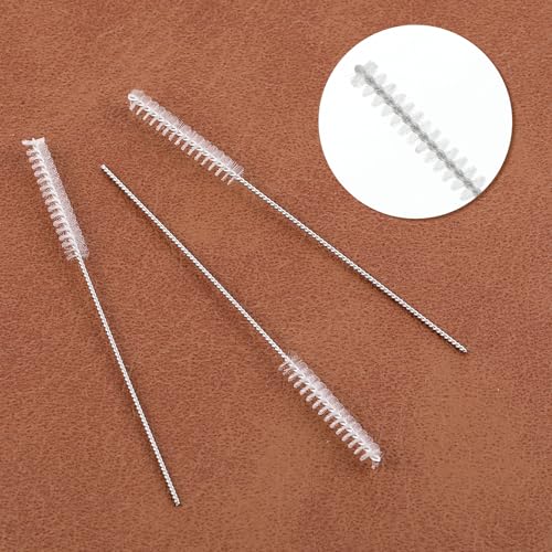 10 PCS Hearing Aid Cleaning Tools, Hearing Aid Vent Earhook Tube Cleanings Brush Kit Tubes Cleanings Brushs Tube Cleaning Tool for Earbuds Headphones Small Holes Cleaner Small Brush