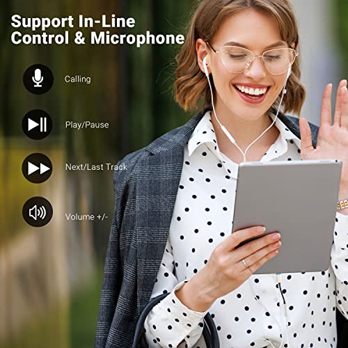 USB C Audio Adapter with 384KHz/24-bit DAC Compatible with iPhone 17/16/15, iPhone 17/16/15 Pro/Max, iPad 10, iPad Pro, iPad Air 5/4, iPad mini 6, Google Pixel 8/7/6 Pro 7a/6a 6 5XL More - color: Silver-Blue, 384KHz/24-bit