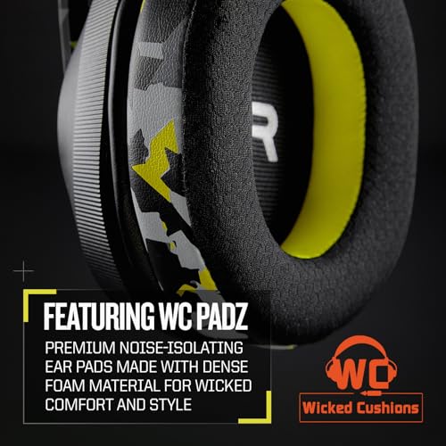 RIG 600 PRO HS Dual Wireless Multiplatform Gaming Headset, Wicked Cushions