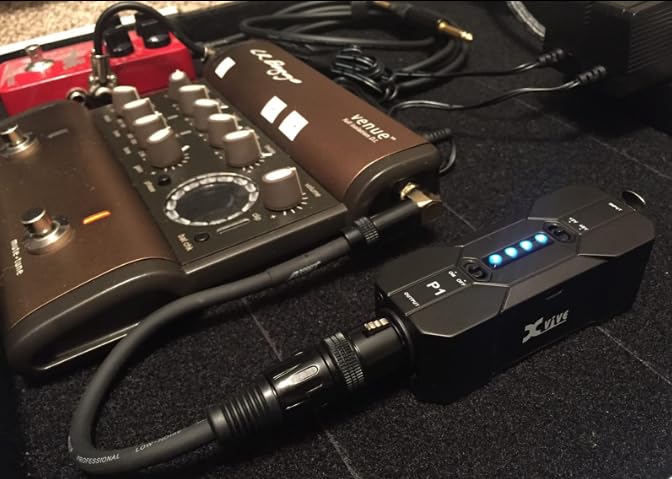 Xvive P1 Phantom Power Supply for Microphone Preamp,Condenser Microphones,Shotgun Mic,with XLR Cable - size: P1 with XLR