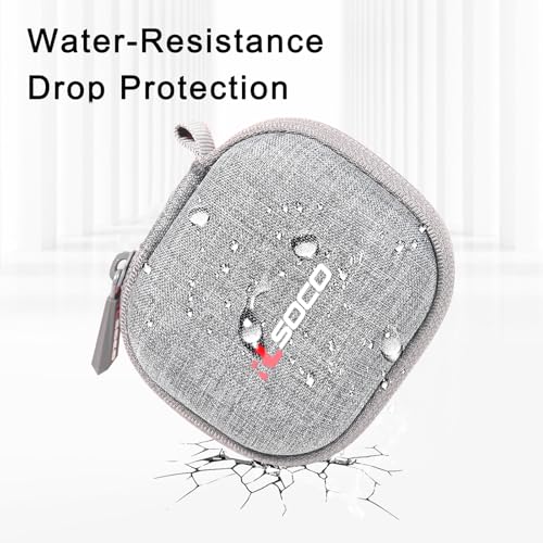 Carrying Case for Powerbeats Pro 2 - RLSOCO Case for Beats Powerbeats Pro 2 Wireless Bluetooth Earbuds - Grey (Case Only) - color: Pro 2 Case Grey