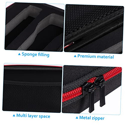 Toddmomy Case Sponge Inserts Storage Pouch for Windscreen Covers Accessory Holders Easy Zipper Closure
