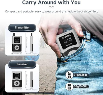 Retekess T130U(4nd Gen T130)Tour Guide System, Translation System(1TX 15RX) | for Church,School,Travel, U-Band, 200M, 40H, with16 USB Charging Ports, Less Interference Voice, One-Key Operation - style: 1-15