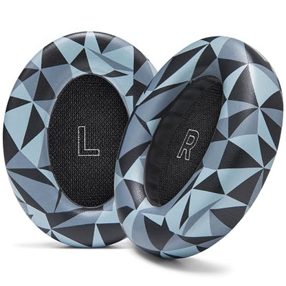 WC PadZ QC Ultra - Earpads for Bose QuietComfort Ultra Gen 1 & 2 | Made by Wicked Cushions | Enhanced Comfort, Thickness & Durability | Geo Grey - color: Geo Grey