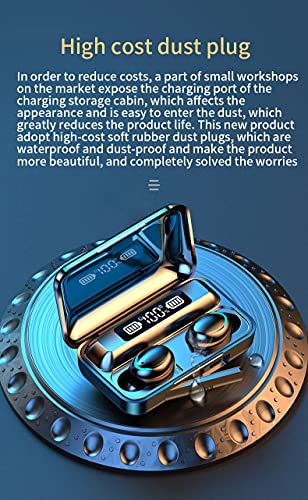 2023 Newest Wireless Earbuds Bluetooth 5.0 Headphones Mini Stereo Earphones in-Ear Built-in Mic Headset Headset with Charging Box for iOS Android - size: WW988