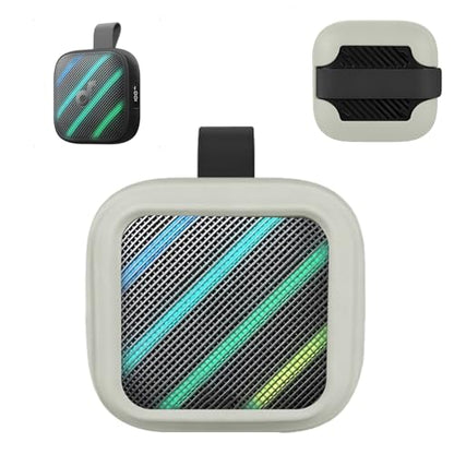 Case for Soundcore Boom Go 3i,NOUKAJU Silicone Protective Case,Drop-Proof,Scratch-Proof,Shock-Proof,Dust-Proof,Protective Cover for Anker Soundcore Boom Go 3i Bluetooth Speaker(Gray)