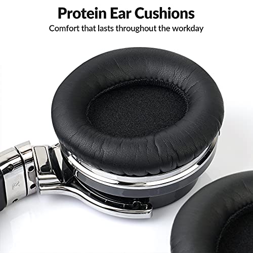 Million Sold 10 Years Classic E7 Active Noise Cancelling Headphones with Upgraded Noise Cancellation, Bluetooth Headphones Wireless with HD Sound Vivid Deep Bass, for Home Office Travel Birthday Gift - color: Black