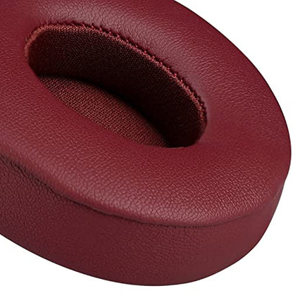 SoloWIT Earpads for Beats Solo 3 & Solo 2 On-Ear Headphones - Burgundy - color: Burgundy
