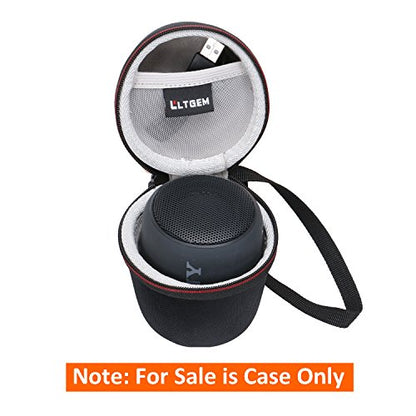 Case for Sony SRS-XB100/SRSXB13 Wireless Bluetooth Speaker Gray | Hard Carrying Travel Case for Sony SRS-XB100/SRSXB13 Wireless Bluetooth Portable Lightweight Speaker - color: Black+Gray