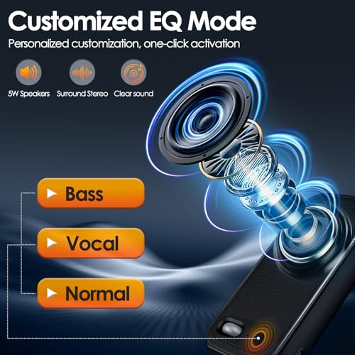 USB-A/USB-C Computer Speakers for PC Desktop | Wired Speakers with RGB Lights/Stereo Sound/Enhanced Bass,Portable Mini Sound-bar for Monitor/Laptop/PC/Smartphones/Tablets