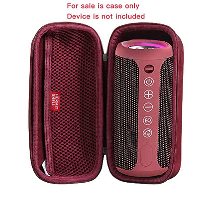 Hermitshell Hard Travel Case for Ortizan Portable Bluetooth Speaker (1st Gen) (Wine Red) - color: Wine Red