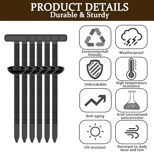 200PCS Cable Tie Buckle,Nylon Universal Automotive Zipper Clips,Heavy Duty Plastic Rivet T Self-Locking Zip Ties,Zippered Trim Clip Auto Parts,Button Ziptie Bumper Retainer Fender Liner Fastener - style: Zip