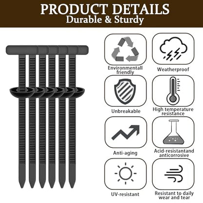 200PCS Cable Tie Buckle,Nylon Universal Automotive Zipper Clips,Heavy Duty Plastic Rivet T Self-Locking Zip Ties,Zippered Trim Clip Auto Parts,Button Ziptie Bumper Retainer Fender Liner Fastener - style: Zip