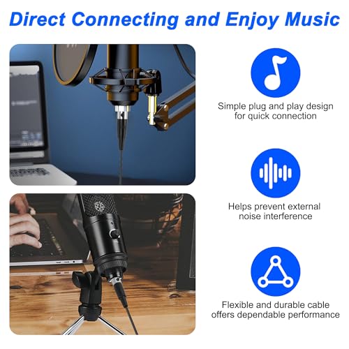 XMSJSIY Mini XLR to 6.35mm 1/4"TRS Audio Microphone Coiled Cable-0.5M/1.6FT | 6.35mm Stereo Plug to Mini XLR 3-Pin Female Balanced Headphone Sprial Coiled Cable Cord for Mixer Guitar Mixer - style: mini XLR 3pin