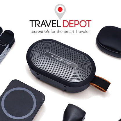 Travel Depot Portable Magnetic Bluetooth Speaker, Waterproof, (2 Pack) | Bluetooth Speaker Loud Stereo Sound, 18H Battery, Dual Pairing, BT5.3, Mini Wireless Speakers for Travel, Hiking, Beach - size: 2 Pack