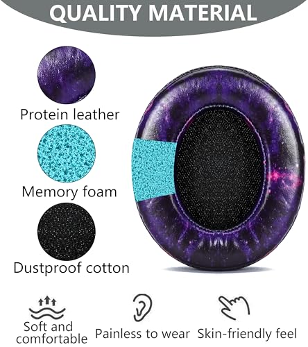 Replacement Ear Pads for Beats Studio3 Wireless.Starry Sky Color - color: starry sky color
