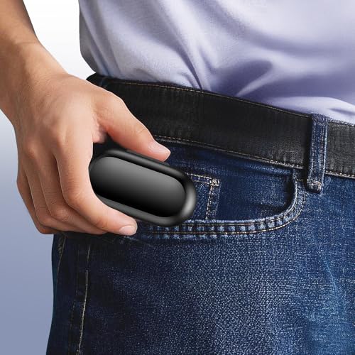 Lanteso True Wireless Earbuds Bluetooth 5.4, in Ear Headphones | 48H Playtime,Light Weight, Built in Mic, Premium Sound with Deep Bass, Clear Calls for Sports Workout, Black - color: Black