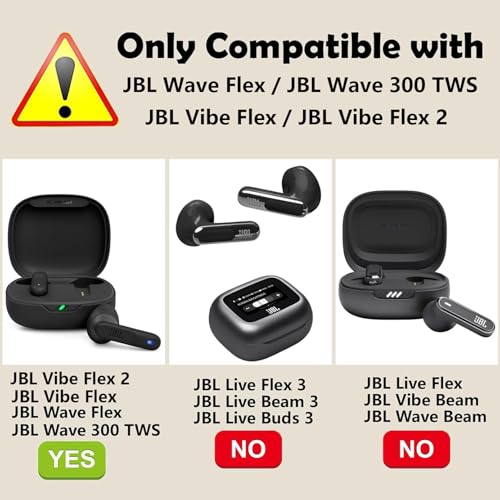 [2 Pack] easyBee Case Compatible with JBL Vibe Flex Charging Cover, with 2 Keychain and 2 Anti-Lost Strap, Soft Liquid Silicone Ultra Thin Shockproof Protective Kit - White and Green - color: White and Dark Green