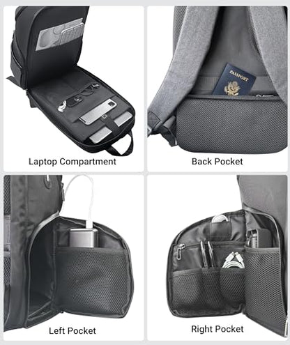 Syntech XR Headset Backpack Compatible with Oculus/Meta Quest 3S/Quest 3/2, Made for Meta, Carrying Case for Gaming Headset with Elite Battery Strap and Accessories, 20L Travel Bag for Daily Use