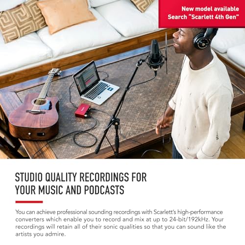 Focusrite Scarlett Solo 3rd Gen USB-C Audio Interface - style: Scarlett Solo