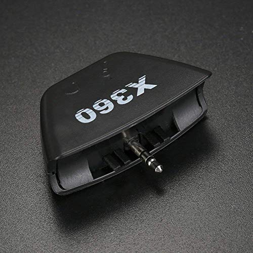 3.5mm Headset Mic Adapter for Xbox 360 Controller Black - color: Black