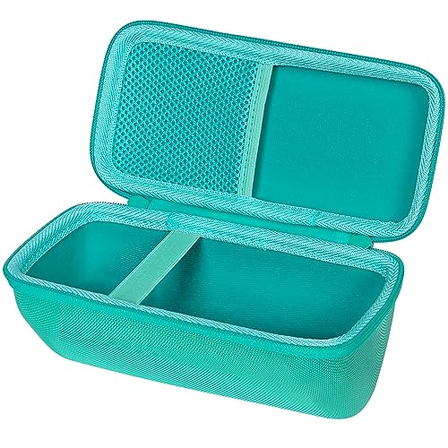 co2CREA Hard Case for BolaButty X-GO C27C Bluetooth Speaker Speaker,Teal | Travel Protective Storage Bag with Mesh Pocket & Handle, Shockproof EVA Shell and Soft Lining - color: Teal