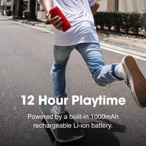 JBL Flip 6 - Portable Bluetooth Speaker, Powerful Sound and Deep Bass, IPX7 Waterproof, 12 Hours of Playtime, Speaker for Home, Outdoor and Travel (White) (Renewed) - color: White