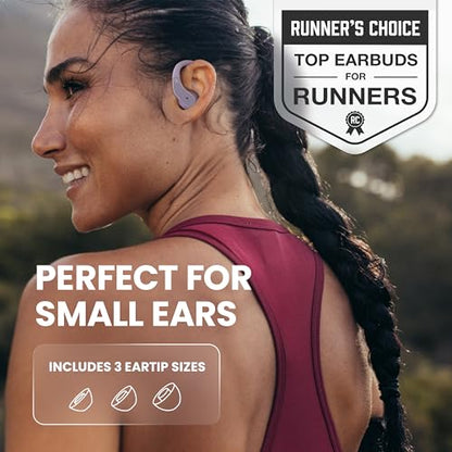 Back Bay Audio Runner Wireless Earbuds for Running, Wrap Around Earbuds - color: Lavender