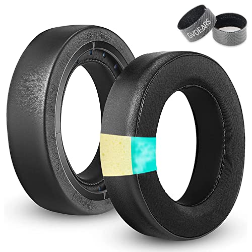 HS60 HS70 Earpads, Cooling Replacement Ear Pad Cushion for Corsair HS70 Pro | Also fit HS60/Pro HS50/Pro, Durable Protein Leather Gaming Headset Noise Isolation