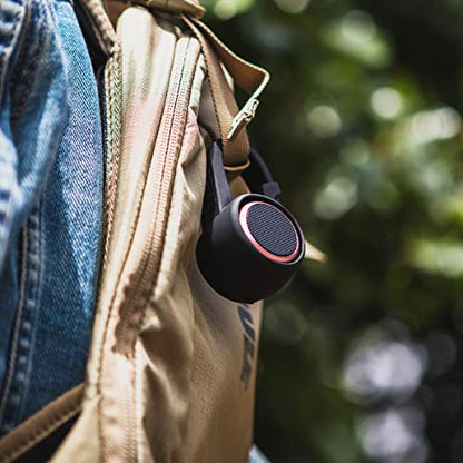 Fashionit U Speakers Clip-On Holder Carabiner for Micro Speaker | Portable Mini Bluetooth Speaker Accessory | Water Resistant, Durable, Travel Friendly | Holder Only | Black - color: Micro - Black