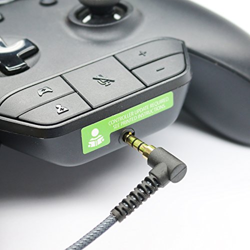NewFantasia Replacement Audio Cable Compatible with Sennheiser Game ONE, Game Zero, PC373D, GSP350, GSP600, GSP500 Gaming Headsets 2m/6.6ft - size: 6.6 ft