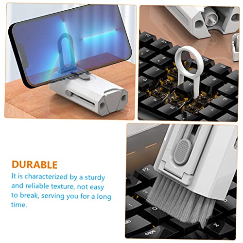 Mikikit Cleaning Pen Set for Earbuds Headphone Cleaning Brush Electronics Portable Office Supplies Kit