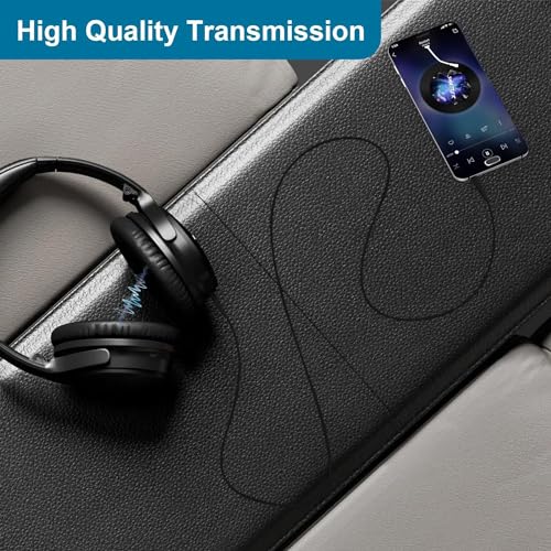 Replacement Audio Cable Compatible with Bose 700 QuietComfort Ultra QC45 QC35II QC35 QC25 NC 700 Soundlink Soundtrue Noise Cancelling Headphones (Black) - color: Black