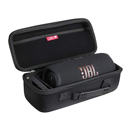 Hermitshell Travel Case for JBL Charge 6 / JBL Charge 5 / JBL Charge 4 Portable Bluetooth Speaker - color: Black