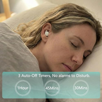 Sleep Earbuds for Side Sleepers, Noise Reduction Invisible Sleeping Buds
