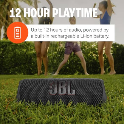 JBL Flip 6 (Blue) + Bundle with divvi! Protective Hardshell Case - color: Blue