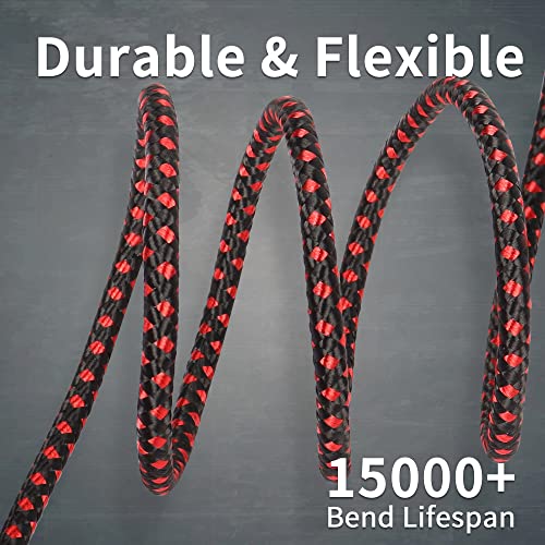 90 Degree Right Angle 3.5mm to 2 RCA Cable 6FT | 2RCA Male to 3.5mm TRS Male Stereo Y Splitter Adapter for Smartphone, Speaker, MP3, Tablet & More - color: (Black+red,2m)