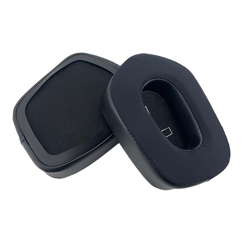 Replacement Earpads for Logitech G733 G535 G335 Lightspeed Wireless Gaming Headset, Ear Pads Cushions with Comfort Noise Isolation Foam (Cool Gel Black) - color: Cool gel Black