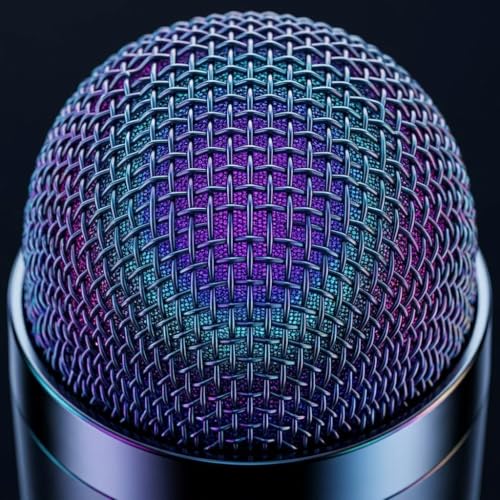 USB Condenser Microphone, Podcast Microphone, Plug and Play,Compact Gaming Streaming Dynamic Mic for Laptop Gaming PC, with RBG Lights - color: with RBG Lights