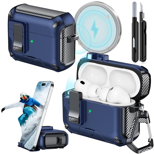 for AirPods Pro 3 Case Safety Lock (Blue) - color: Blue