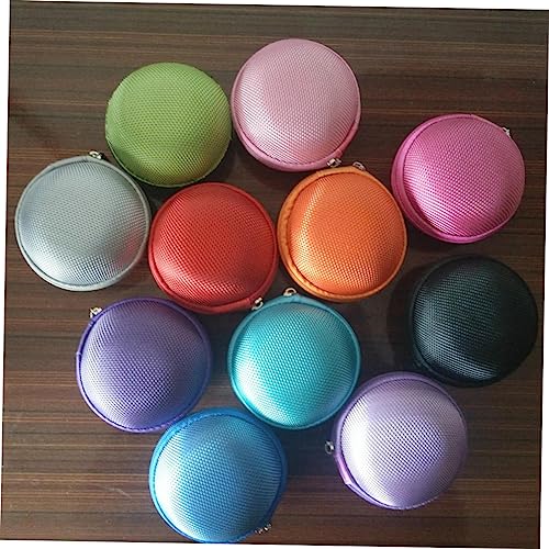 Waterproof Earphone Storage Box Portable Protective Case for Headphones and Data Cables Travel Organizer for Electronics (Black)