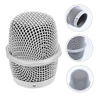 Wireless Microphone Steel Mesh Head Microphone Grill for Mic Pop Filter
