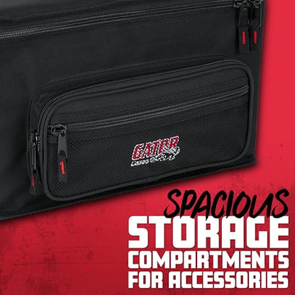 Gator Cases Padded Microphone Carry Bag, Holds (5) Wireless Microphone Systems, (GM-5W)