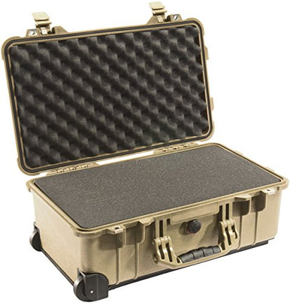Pelican 1510 Case With Foam (Desert Tan) - color: Desert Tan, style: With Foam