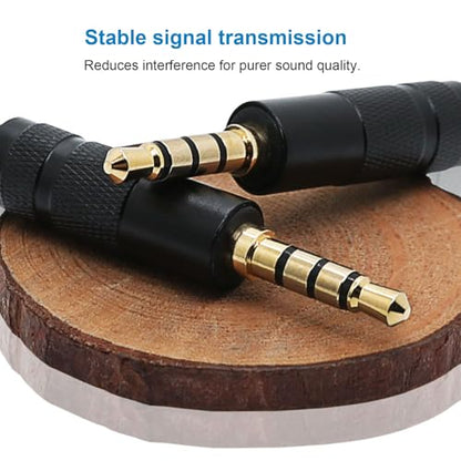 FOSA MMCX Cable for SE215 SE315 SE425, 3.5mm Replacement Cable with Detachable Microphone, Braided OFC for MMCX Earphones