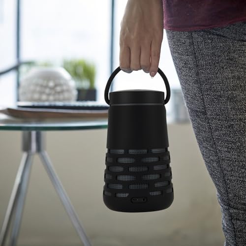 Geekria Silicone Protective Sleeve Compatible with Bose SoundLink Revolve+ / Revolve+ II Bluetooth Speaker, Anti-Slip Soft Cover with Precise Sound Openings (Black) - color: Black