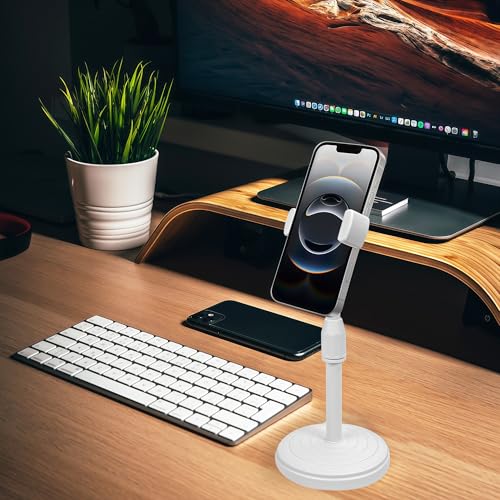 Musiin Desktop Microphone Stand with Phone Holder Replacement Head