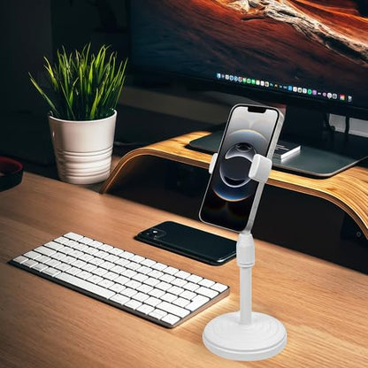 Musiin Desktop Microphone Stand with Phone Holder Replacement Head