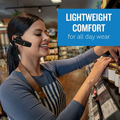 BlueParrott C300-XT Noise Canceling Bluetooth Headset – Hands-Free Wireless Headset, Perfect For High-Noise Environments, Long Wireless Range with Superior Sound, IP65-Rated, Black