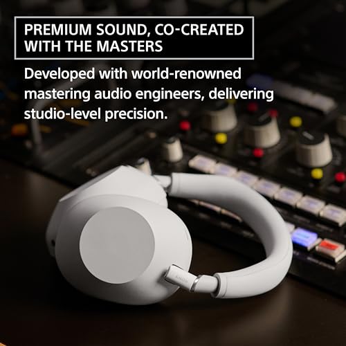 Sony WH-1000XM6 The Best Noise Cancelling Wireless Headphones Midnight Blue | HD NC Processor QN3, 12 Microphones, Adaptive NC Optimizer, Mastered by Engineers, Studio-Quality, Up to 30 Hrs of Battery - color: MIDNIGHT BLUE